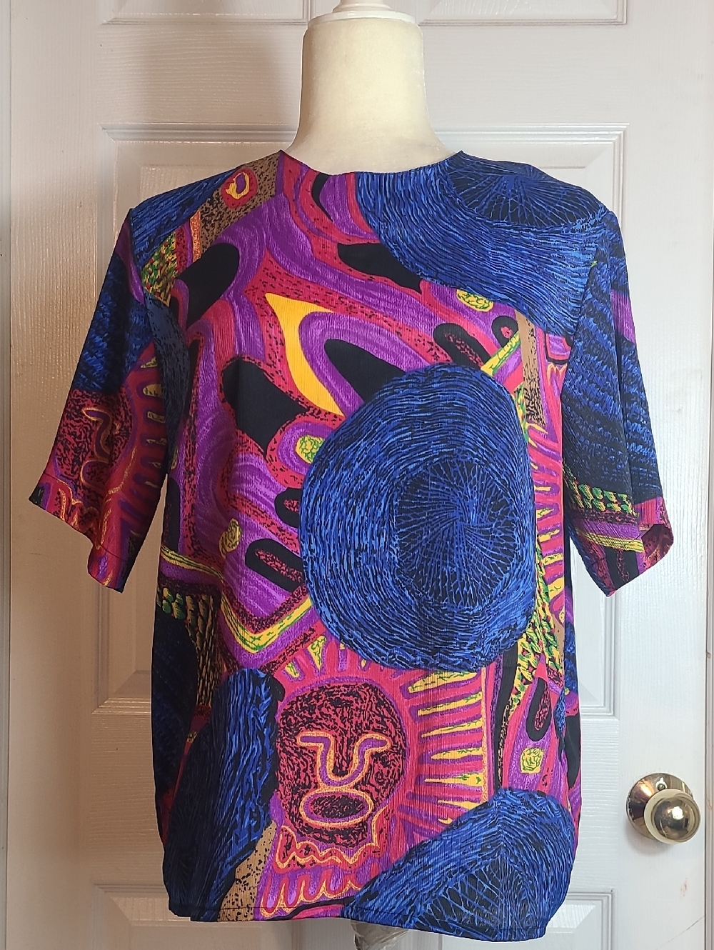 Christie & Jill Abstract Blouse